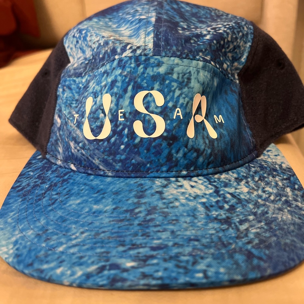 Nike Black and Blue Cap